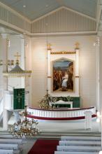 Tyrnävän kirkko, alttari