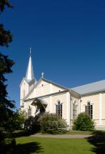 Tyrnävän kirkko, ulkokuva