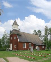 Temmeksen kirkko, ulkokuva