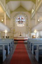 Vieremän kirkko, sisäkuva