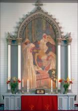 Virolahden kirkko, alttari