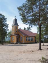 Virtain kirkko, ulkokuva