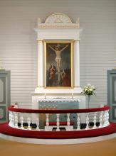 Yli-Iin kirkko, alttari